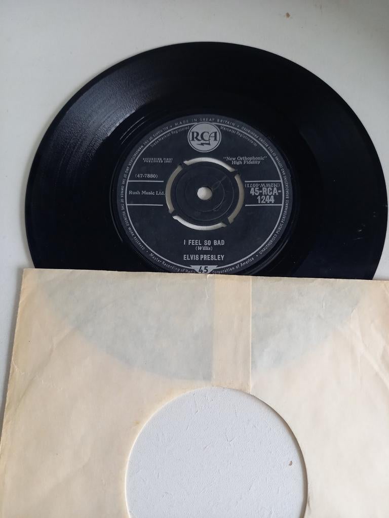 Elvis Presley  - I feel so bad / Wild in the Country, Ophalen of Verzenden, Zo goed als nieuw, Pop