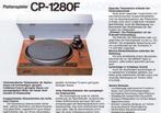 Onkyo CP-1280F vintage full auto straight carbon ! arm zgst, Overige merken, ONKYO, Automatisch, Refurbished
