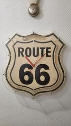 Vintage Route 66 Wandklok - Iconisch Design, Ophalen of Verzenden