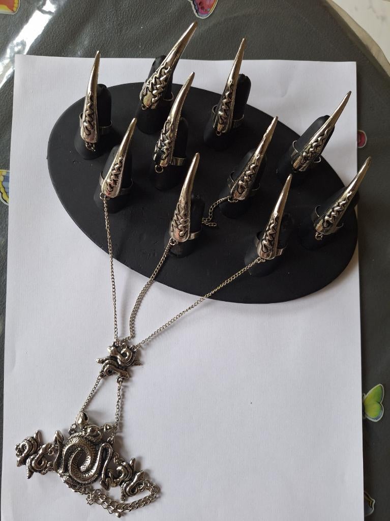 RINGEN Set van 10, Gebruikt, IJzer of Staal, Ophalen of Verzenden, 17 tot 18