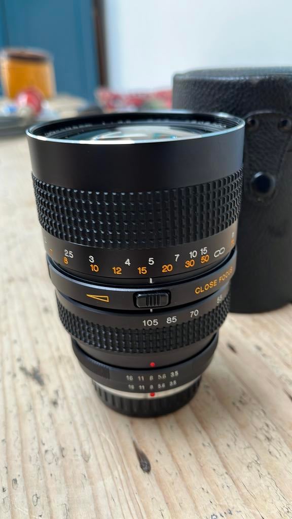 Tokina macro lens 35-105mm Pentax’ pk 1:3.5 uv filter 72 mm, Ophalen of Verzenden, Zo goed als nieuw, Groothoeklens