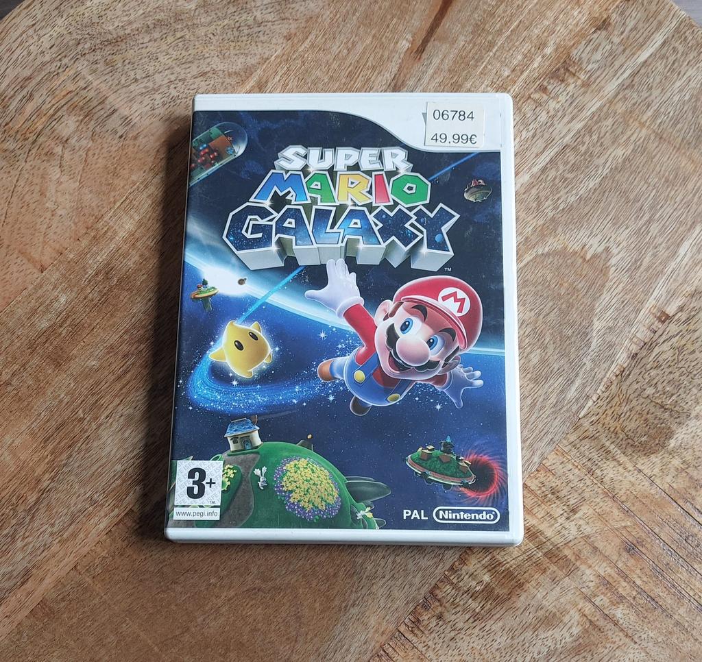 Super Mario Galaxi wii, Spelcomputers en Games, Games | Nintendo Wii, Avontuur en Actie, Verzenden, Zo goed als nieuw, 3 spelers of meer