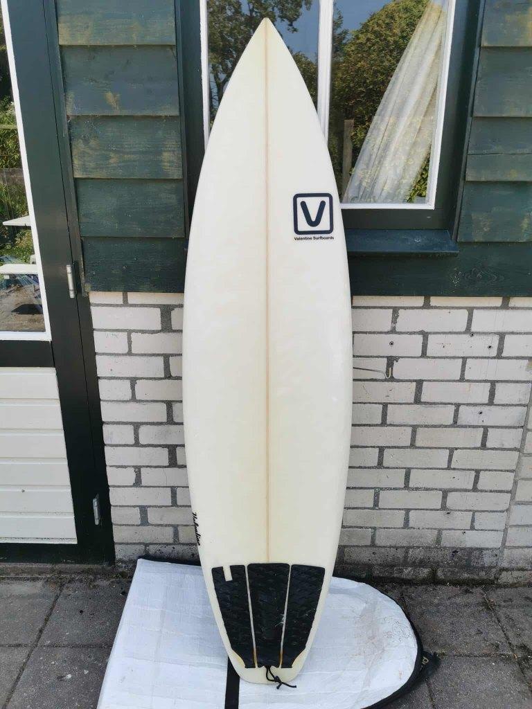 Valentine (NZ) shortboard 6.0 incl fins, Ophalen, Gebruikt, Shortboard