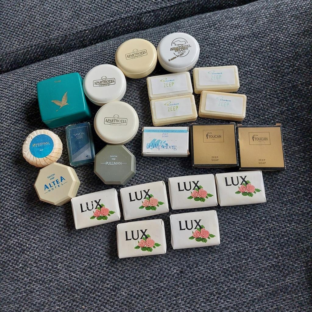 Verzameling hotelzeepjes, Ophalen of Verzenden, Gebruikt