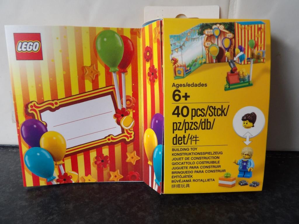 nieuw Lego 853906 Wenskaart + bouwsetje, Overige thema's, Lego, Nieuw, Ophalen of Verzenden