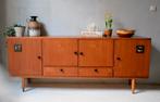 Mooi groot Mid Century teak hout dressoir, Ophalen, Mid-century, Mid-century, Gebruikt