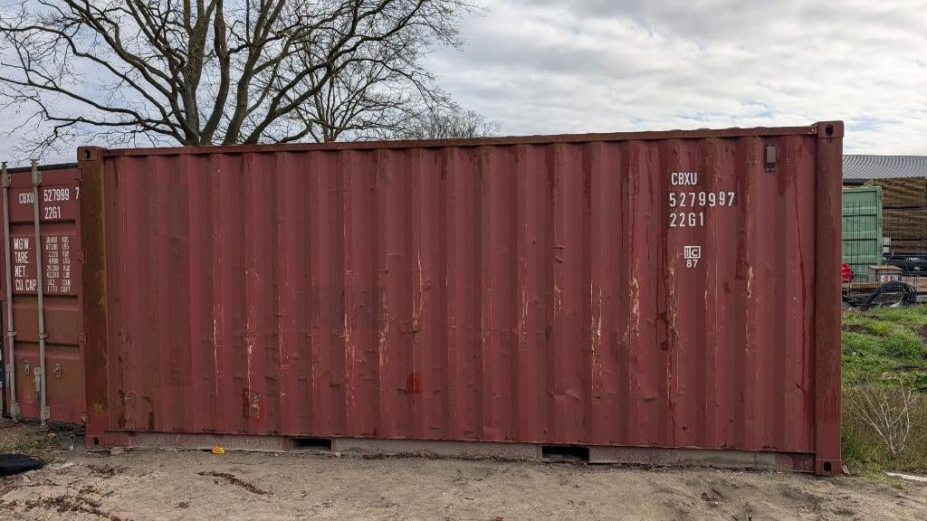 20FT ZEECONTAINER 6x2.4m €700 | DIRECT BESCHIKBAAR, Ophalen of Verzenden, Kp, Info@kptimmerwerken.nl, KP