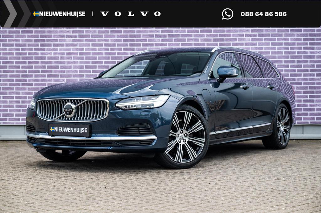 Volvo V90 Plug-in Hybrid T6 AWD Inscription | Long Range | B, Auto's, Volvo, Automaat, 12 maanden, Euro 6, 4 cilinders