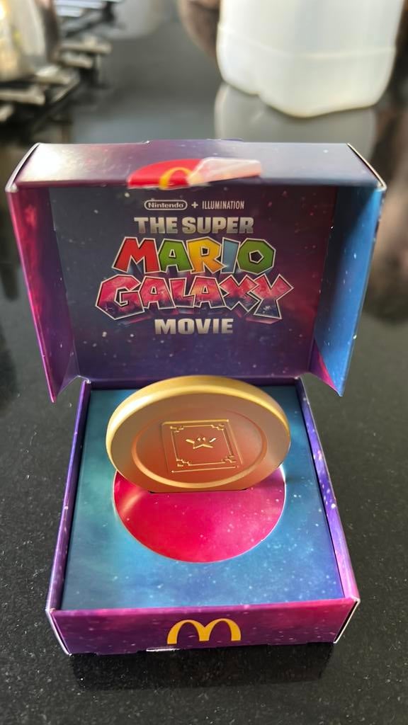 Mario munt McDonalds, Ophalen of Verzenden