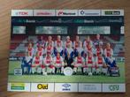 Ajax elftalfoto seizoen '90/'91 met handtekeningen, Verzenden, Zo goed als nieuw, Ajax, Spelerskaart