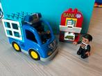 Lego Duplo Politiepatrouille - Compleet met Bank en Boef, Ophalen of Verzenden, Gebruikt, Complete set, Duplo