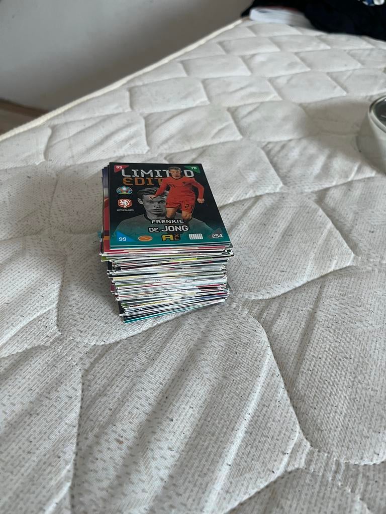 Voetbalplaatjes - Panini Adrenalyn XL - Frenkie de Jong, Ophalen of Verzenden, Gebruikt, Buitenlandse clubs, Poster, Plaatje of Sticker
