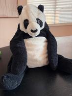 Grote Zwarte en Witte Panda Knuffel - Zo goed als nieuw, Overige typen, Zwart, Ophalen of Verzenden, Zo goed als nieuw