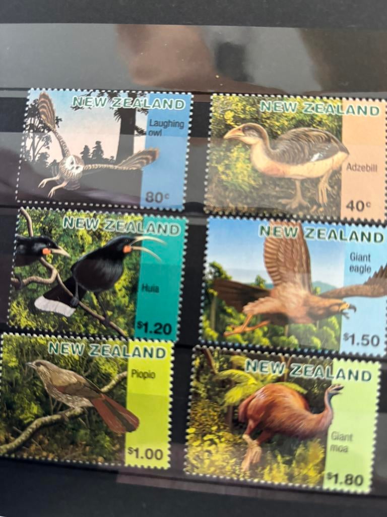 Vogels, Nieuw-Zeeland 1996, Ophalen of Verzenden, Postfris, Dier of Natuur