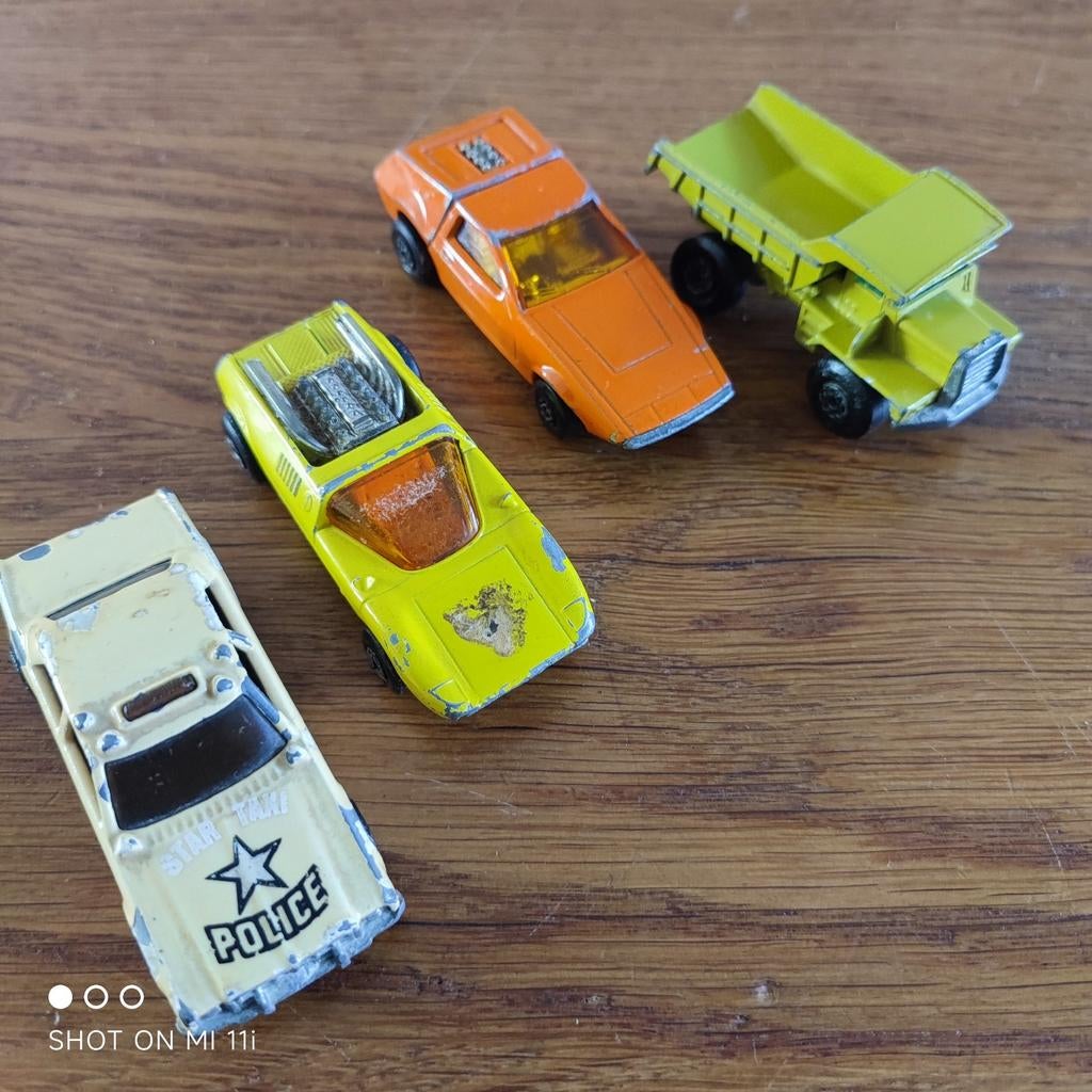ijzeren autootjes: Matchbox, Hot Wheels, Overige merken, Gebruikt, 1:50 of kleiner, Auto