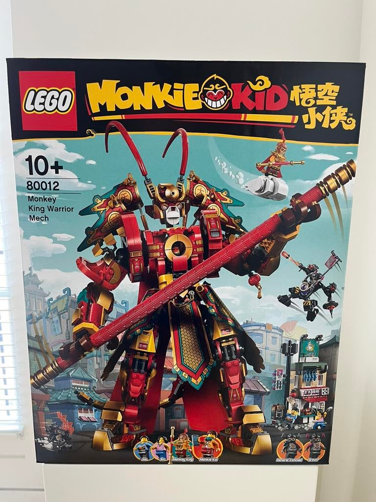 Lego Monkie Kid Monkey King Warrior Mech 80012 NIEUW IN DOOS, Ophalen of Verzenden, Nieuw, Complete set, Lego