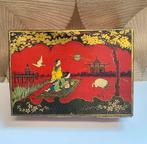 Antiek Blik voor Snoep - Tin- Oosters Decor - 1920’s, Verzamelen, Blikken, Ophalen of Verzenden, Gebruikt, Overige, Overige merken