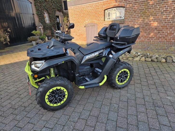 Als nieuwe 2022 Segway Snarler AT6L 4x4 met autokenteken!, Motoren, Quads en Trikes, 12 t/m 35 kW, 1 cilinder, Ophalen