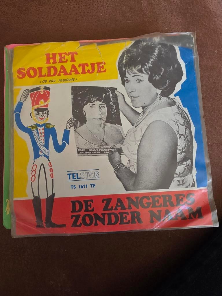 De Zangeres Zonder Naam - Het Soldaatje (Vinyl Single), Gebruikt, 7 inch, Levenslied of Smartlap, 1960 - 1969