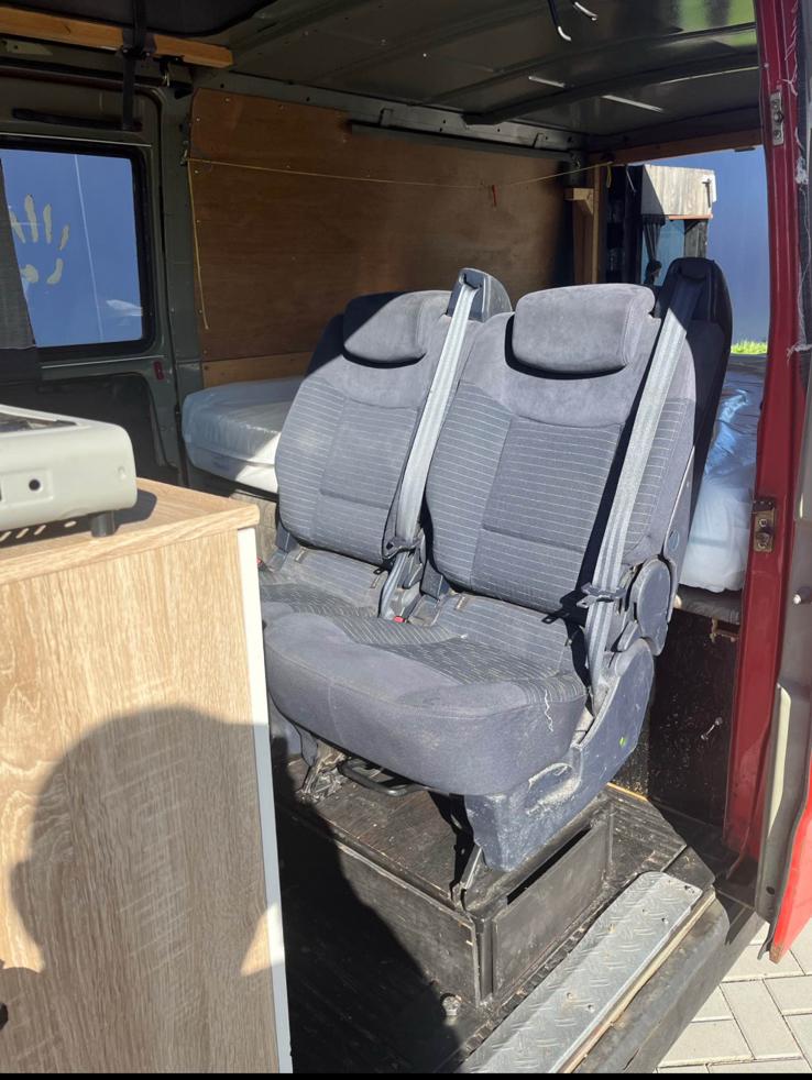10 stoffen stoelen 3p gordel isofix zelfbouwcamper oldtime, Auto-onderdelen, Ophalen of Verzenden, Nieuw
