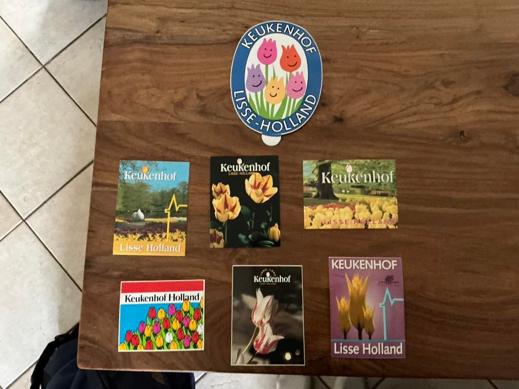 Stickers keukenhof, Ophalen of Verzenden, Zo goed als nieuw