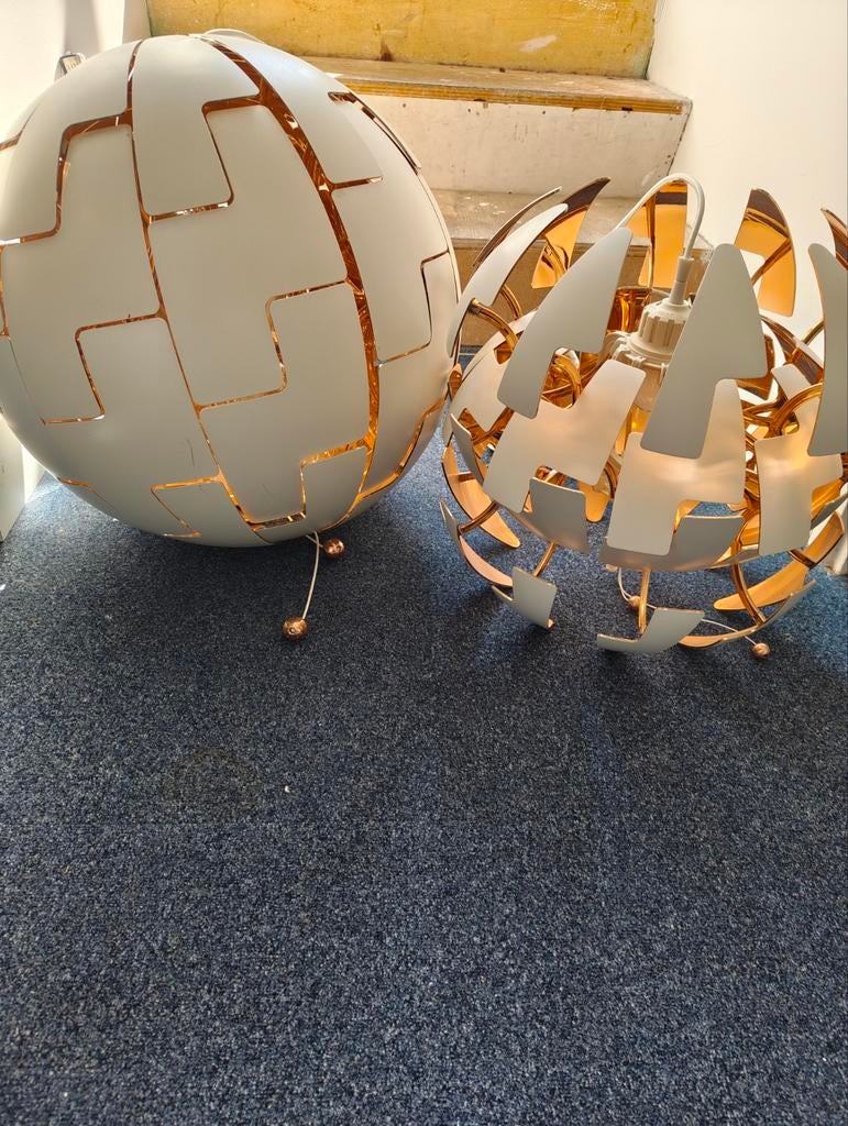 IKEA PS 2014 Hanglampen - 35cm & 52cm diameter, Ophalen, Gebruikt, 50 tot 75 cm, Modern, Scandinavisch, Industrieel