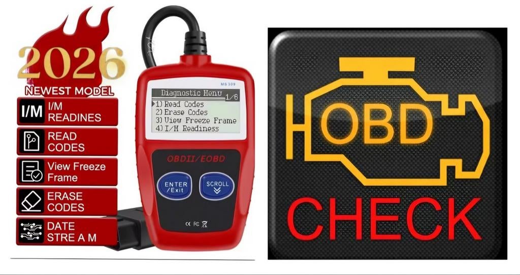 OBD2 Universele Auto storing scanner/ uitleesapp. ( NIEUW), Ophalen of Verzenden