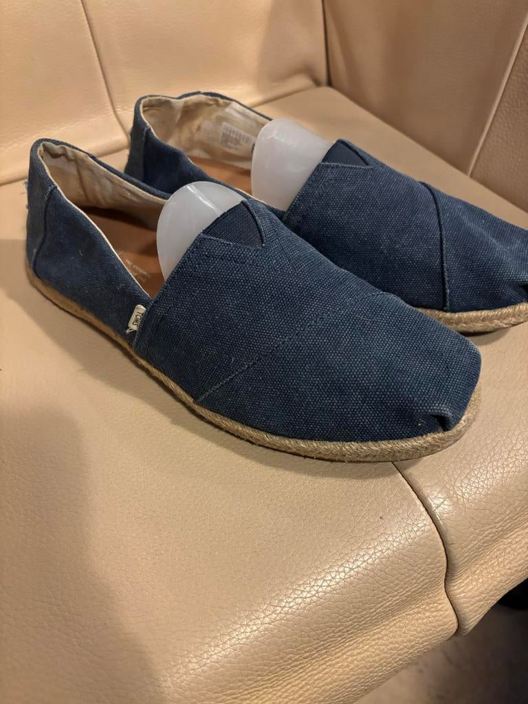 Toms espadrilles maat 40, Kleding | Dames, Schoenen, Ophalen of Verzenden, Gedragen, Blauw, Espadrilles of Moccasins