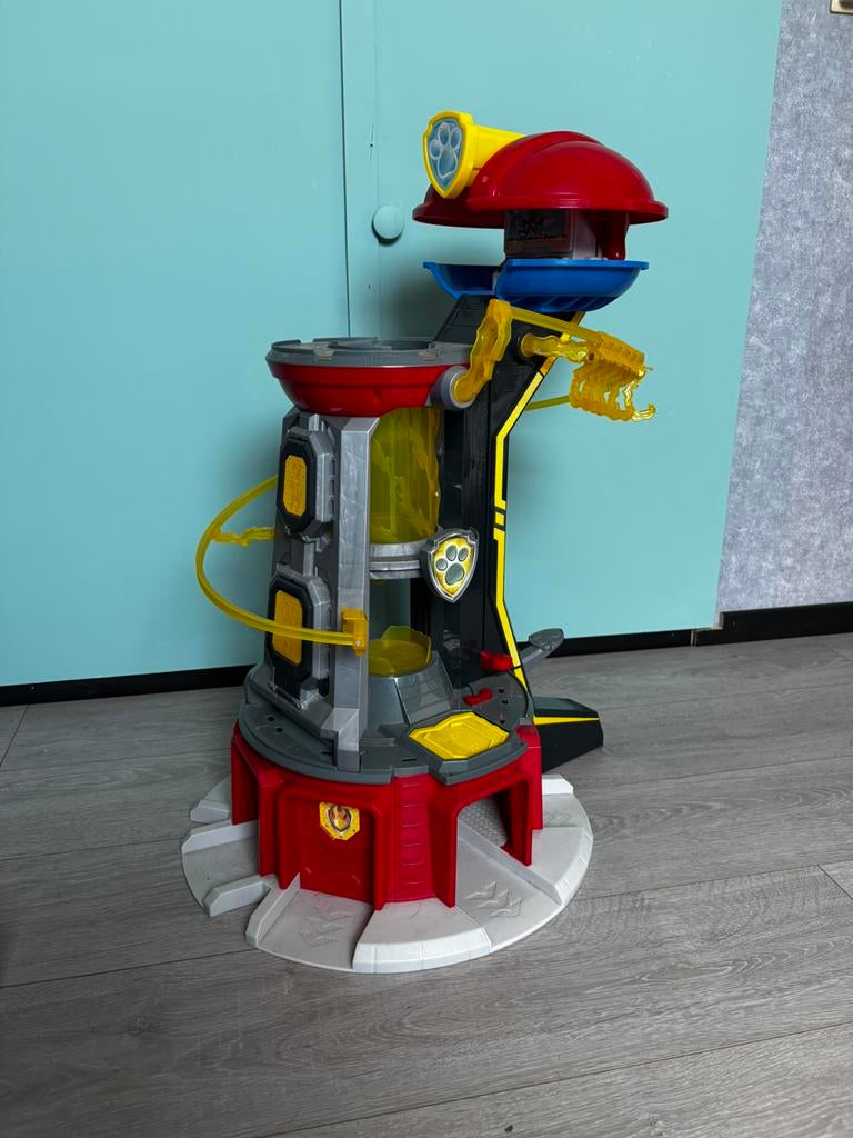 PAW Patrol Mighty Pups Super Paws Uitkijktoren, Ophalen, Zo goed als nieuw