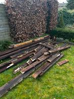 Houten balken, Tuin en Terras, Palen, Balken en Planken, Ophalen, Zo goed als nieuw, 250 cm of meer, Balken
