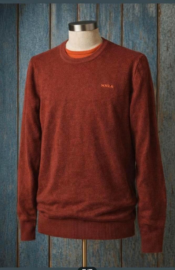 NZA Merino wollen trui M, Kleding | Heren, Truien en Vesten, Rood, Ophalen of Verzenden