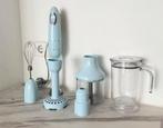 SMEG Staafmixer HBF03 50's Style - Met Accessoires Set, Ophalen, Zo goed als nieuw, Blender