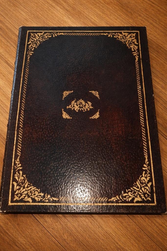 Luxe Vintage Opbergboek – Groot Model (+/-40 cm) Geheim Vak, Ophalen of Verzenden, Onbekend