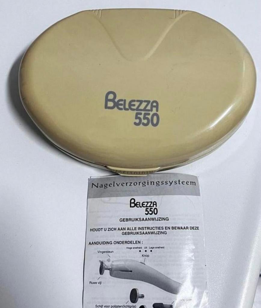 Nagelsverzorigingssysteem Belezza 550 compleet, Ophalen of Verzenden, Zo goed als nieuw
