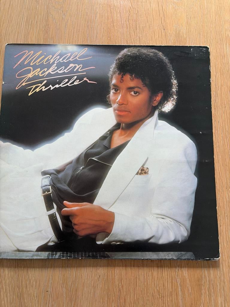 Michael Jackson - Thriller LP (1982) - Originele Persing, Cd's en Dvd's, Vinyl | Pop, Gebruikt, Originele persing, 1980 - 1989