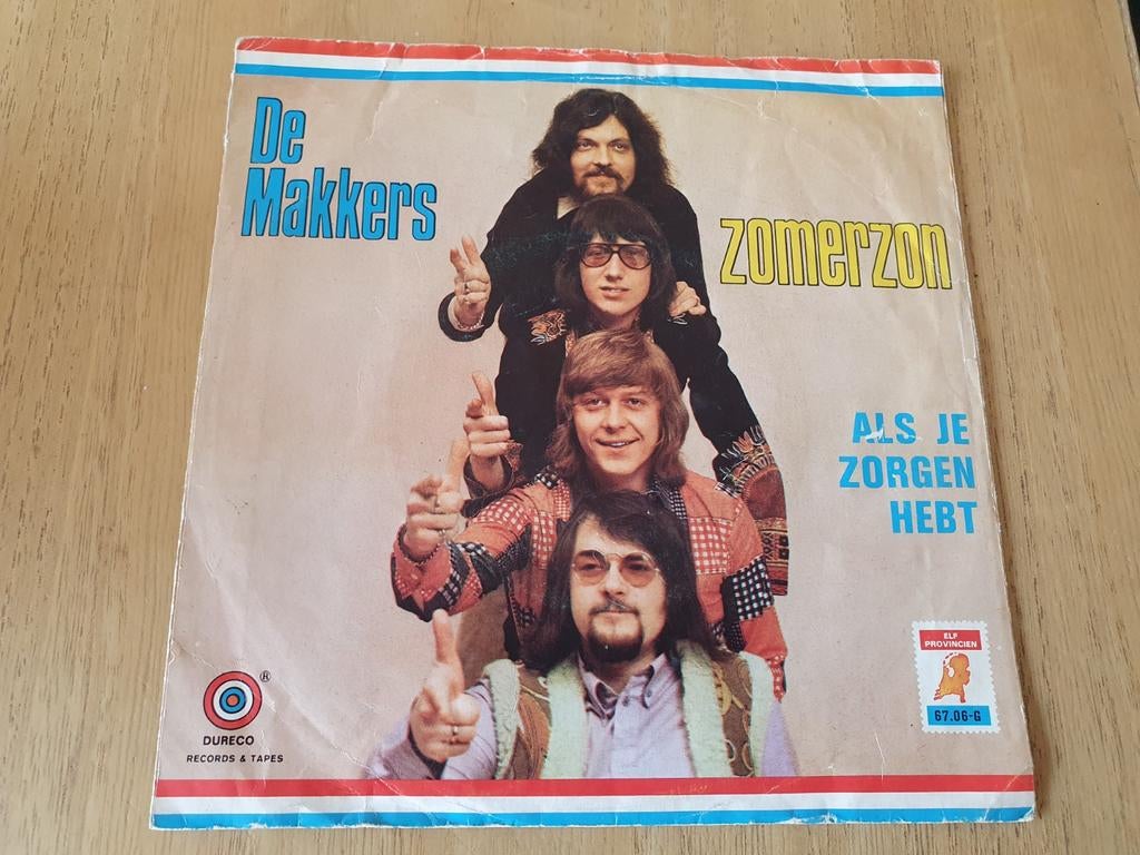 De Makkers - Zomerzon ( Piraten ), Ophalen of Verzenden, Zo goed als nieuw, Overige formaten, Levenslied of Smartlap