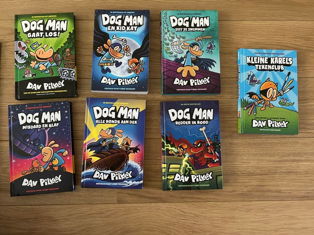 Diverse Dog Man boeken, Ophalen of Verzenden, Zo goed als nieuw