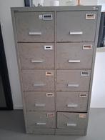 Vintage Gispen ladenkast / kast, Ophalen, Gebruikt