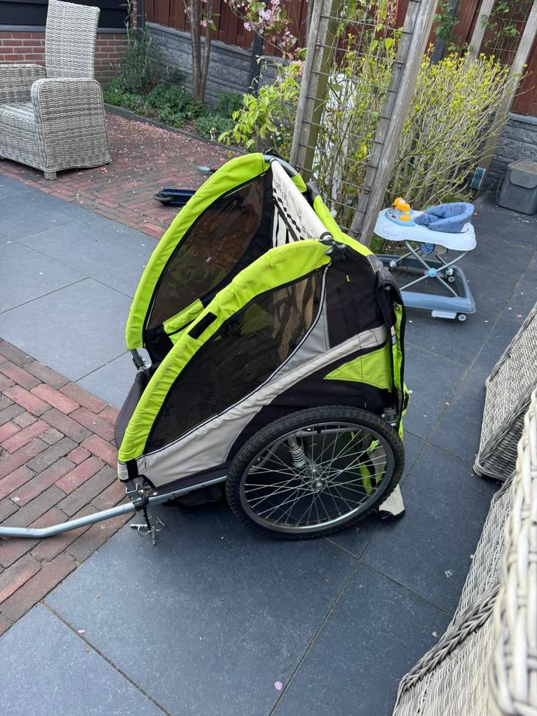 Te koop fietskar, Ophalen, Zo goed als nieuw, Kinderkar, 40 tot 60 kg