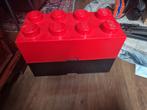 LEGO opbergbox rood & zwart 50cm – grote bouwsteen set, Ophalen, Zo goed als nieuw, Lego