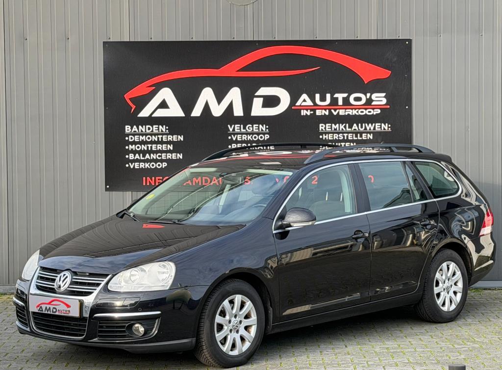 Volkswagen Golf Variant 1.4 TSI Trendline |Nap|Airco|Cruise|, Auto's, Voorwielaandrijving, Stof, Gebruikt, Zwart