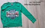 152 Stoere Salty Dog longsleeve, Jongen of Meisje, Ophalen of Verzenden, Zo goed als nieuw, Shirt of Longsleeve