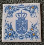 4x tegels Juliana en Beatrix 1980, Ophalen of Verzenden, Zo goed als nieuw, Kaart, Foto of Prent