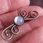 Smeedwerk Broche met Maansteen, Verzenden, Gebruikt, Zilver, Overige materialen