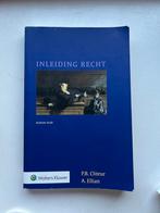 P.B. Cliteur - Inleiding Recht, Boeken, Ophalen of Verzenden, Zo goed als nieuw, P.B. Cliteur