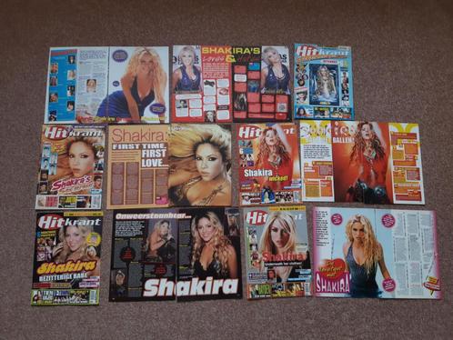 Knipsels Cuttings Shakira 7 art en 5 covers Hitkrant, Verzamelen, Tijdschriften, Kranten en Knipsels, Knipsel(s), Nederland, 1980 tot heden