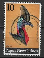 Papua & New Guinea 1974 Vogel kassuaris klein scheurtje, Verzenden, Gestempeld