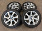 ❄️ 17 inch originele velgen + winterbanden Volvo V60 V70, Auto-onderdelen, Banden en Velgen, Gebruikt, Velg(en), 17 inch, Volvo