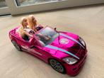 Barbie Auto - Roze Cabriolet, Ophalen of Verzenden, Gebruikt, Meisje
