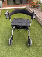 Fraaie grijs/zwarte rollator maat S, Ophalen, Opvouwbaar, Zo goed als nieuw